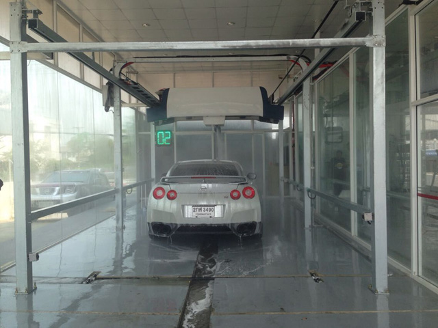 Leisuwash touchless high pressure car wash machine