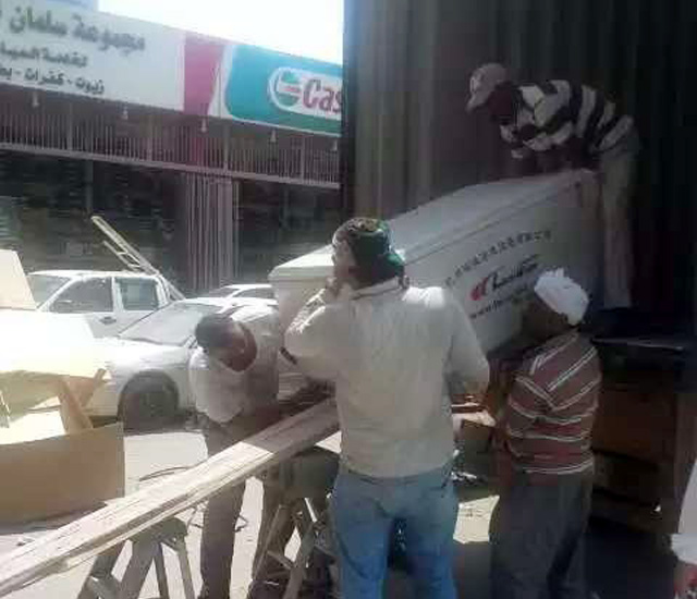 Leisuwash automatic  car wash machine shipment in Saudi Arabia
