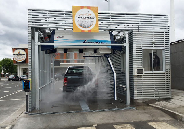 vehicle automatic washing