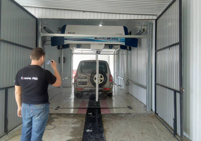 China autoamtic car wash in Kazakhstan