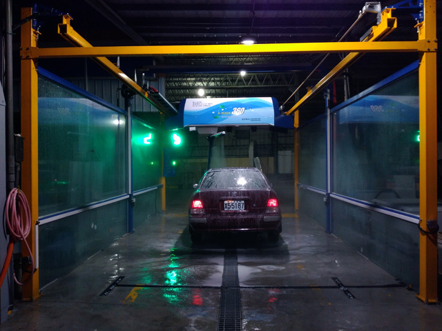 Leisuwash car wash system in Taiwan