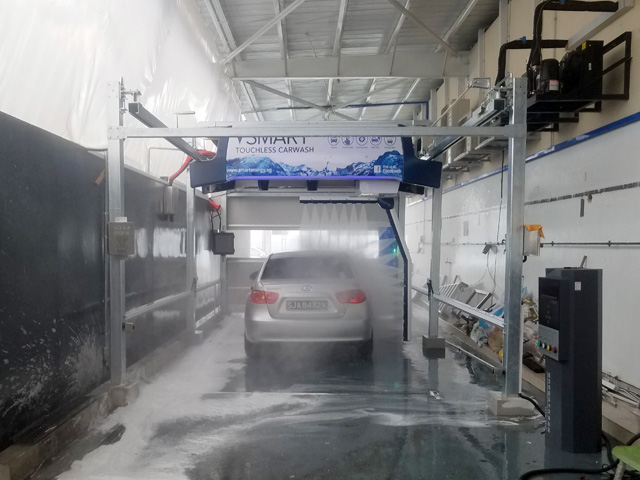 auto car wash equipment touch free