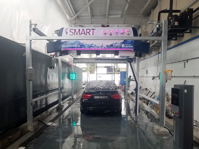 automatic touchless car wash system