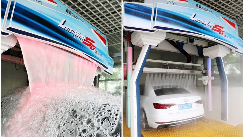 Leisuwash 360 automatic express car wash China Manufacturer