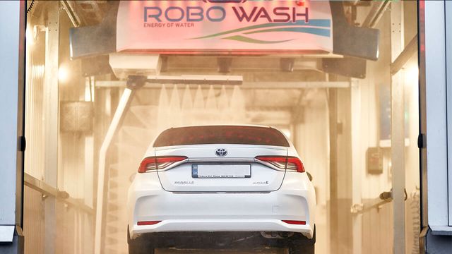 Robo wash high pressure rinse